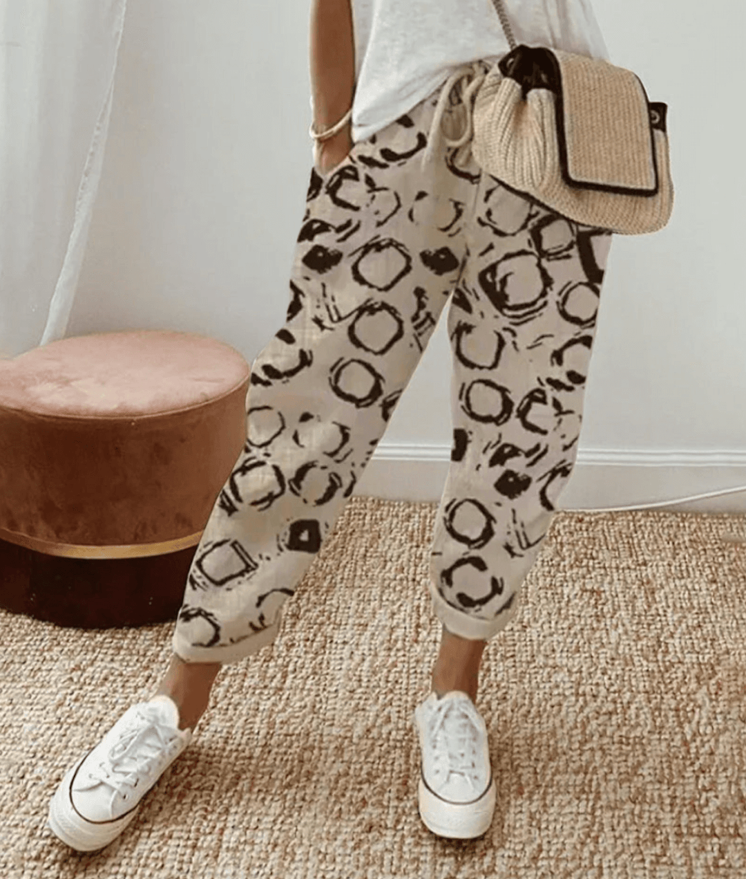 Luxa Mode | Elegant Cotton-Linen Pants - Luxa Mode